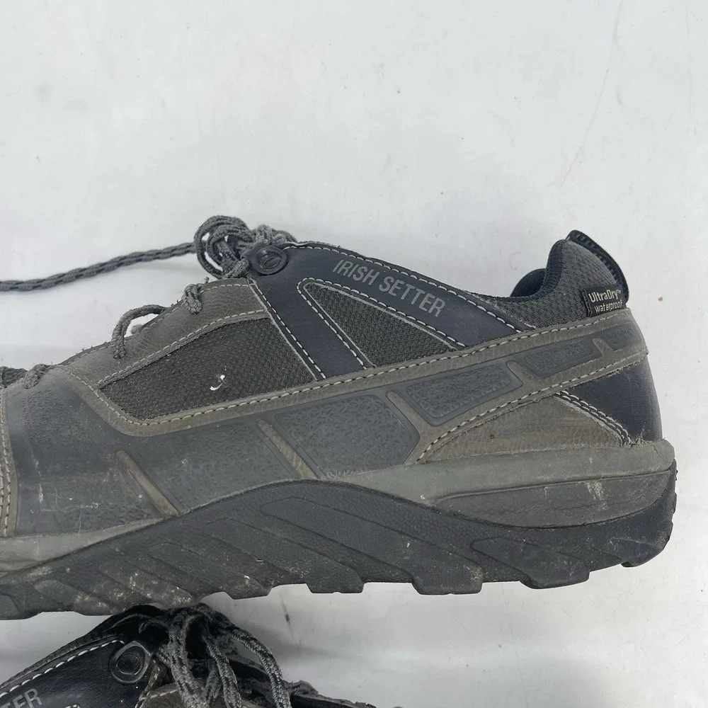 Irish Setter Red Wing Boots Mens 12 Work Safety Toe Ultra Dry Waterproof Shoes